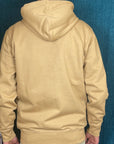 Collection Hiver 2024: Sweat-Shirt Classique écoresponsable à capuche zippé unisexe iconique Latte