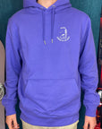Collection Hiver 2024: Sweat-Shirt Coastline Member écoresponsable à capuche Purple Love