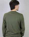 T-shirt manches longues Octopus khaki RYSEM, vue 4