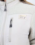 Collection Hiver 2024: Veste polaire Coastline Member écoresponsable unisexe Sand