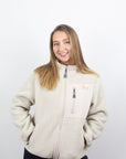 Collection Hiver 2024: Veste polaire Coastline Member écoresponsable unisexe Sand
