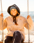 Collection Hiver 2024: Veste polaire Coastline Member écoresponsable unisexe Sand