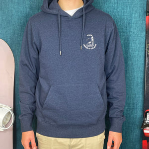Collection Hiver 2024: Sweat-Shirt Classique écoresponsable à capuche recyclé unisexe French Navy