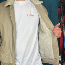 Charger l&#39;image dans la galerie, Collection Hiver 2024: Veste R Phare écoresponsable col sherpa unisexe Wet Sand