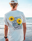 T-SHIRT SUNFLOWER COTON BRUT