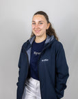 COUPE VENT IMPERMEABLE LONG BLEU MARINE