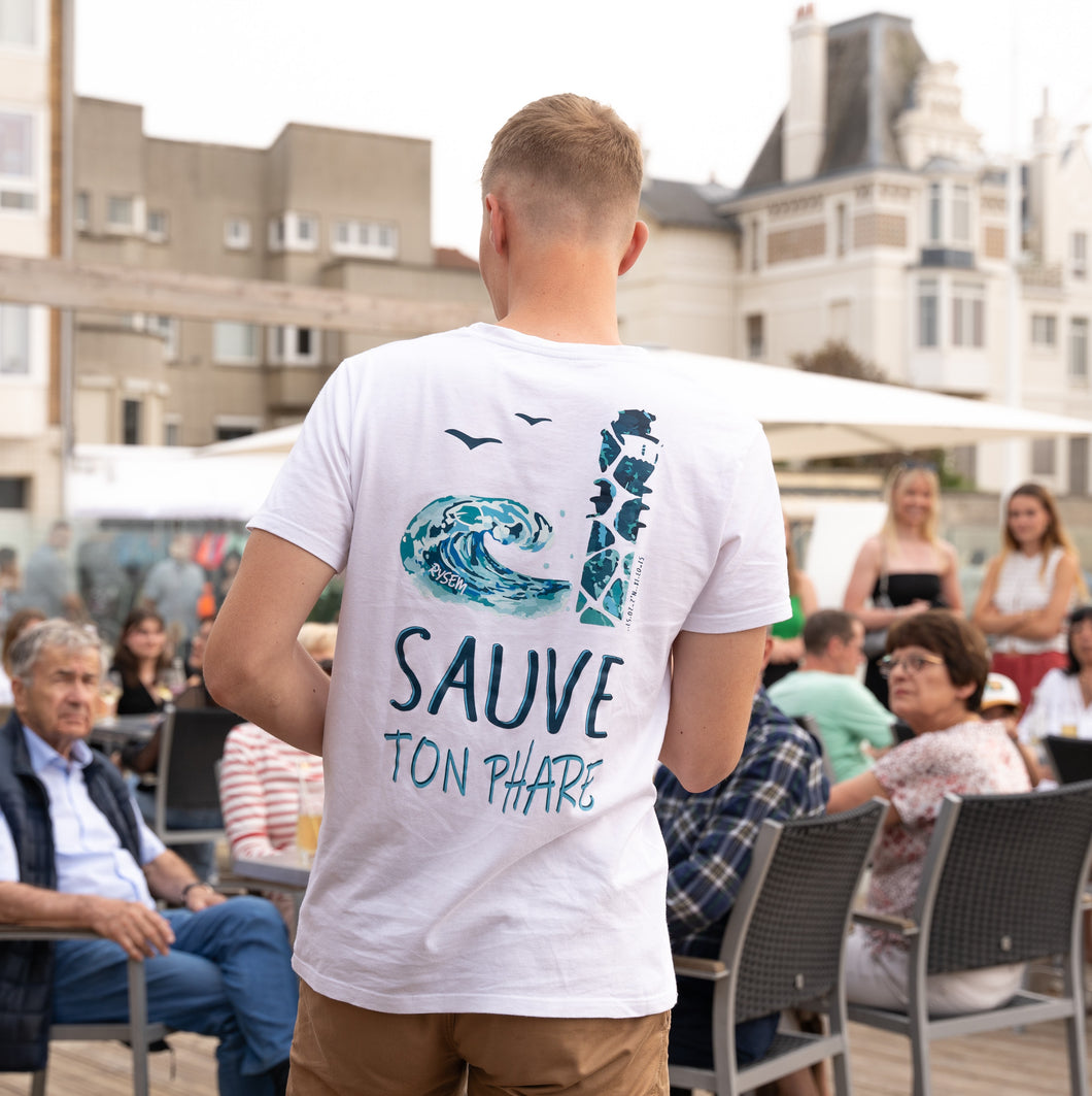 Collection Sauve Ton Phare : Tee Shirt Hauts de France Unisexe en Coton Bio